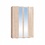 Шкаф для одежды и белья Шерлок 60
