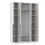 Шкаф для одежды 67.13 "Брандо" (4-х дв.) ЛДСП Белый