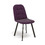 Стул Крафт SAVANA VIOLET  каркас черный