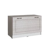 Тумба Апполия 800  ясень анкор светлый/сандал белый